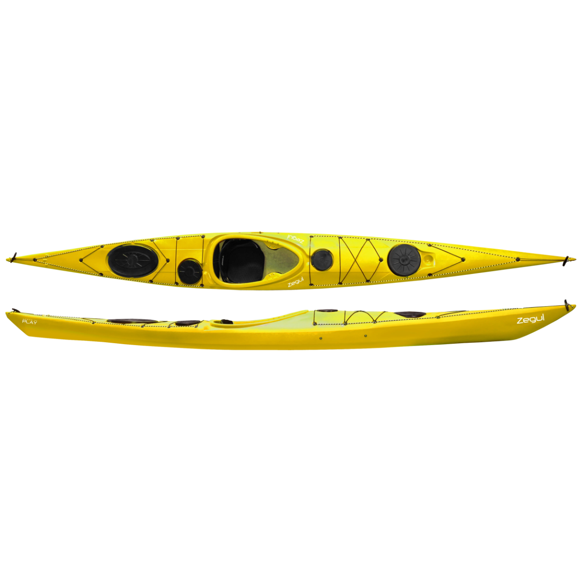 Zegul Arrow Play MV PE Kayak (Yellow) for sale | BestCoast Outfitters