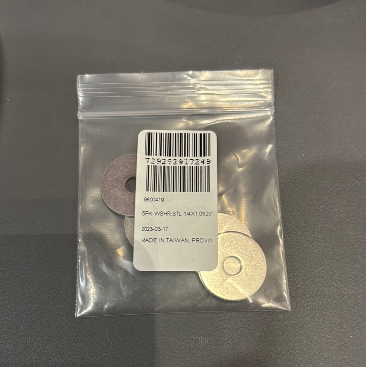 Dagger Kayaks Dagger Washer - 1/4 x 1 x 1/16", Steel 5-pack BestCoast Outfitters