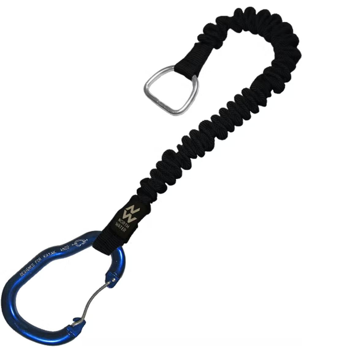 North Water Pig Tail with Paddle Carabiner BestCoast Outfitters