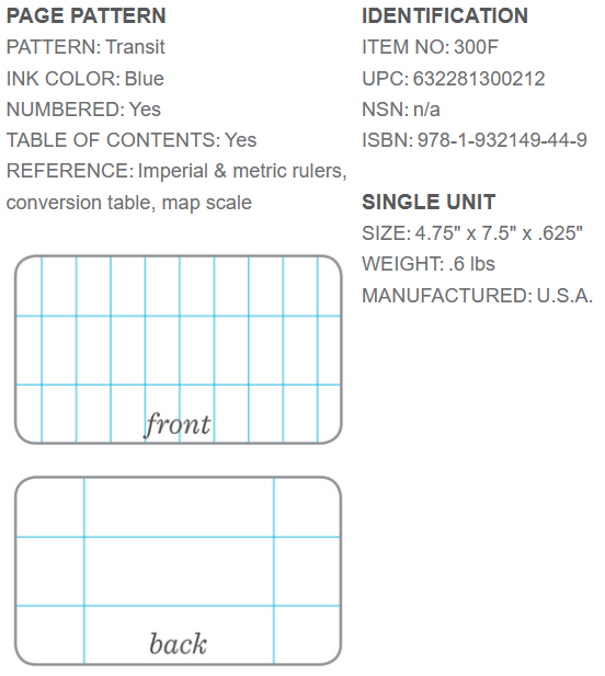 Hardcover Bound Book Yellow No. 300F