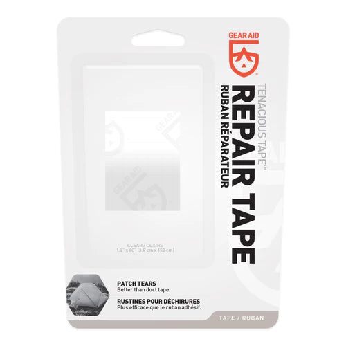 Gear Aid  Tenacious Tape Repair Tape Clear 3”x20”  BestCoast Outfitters