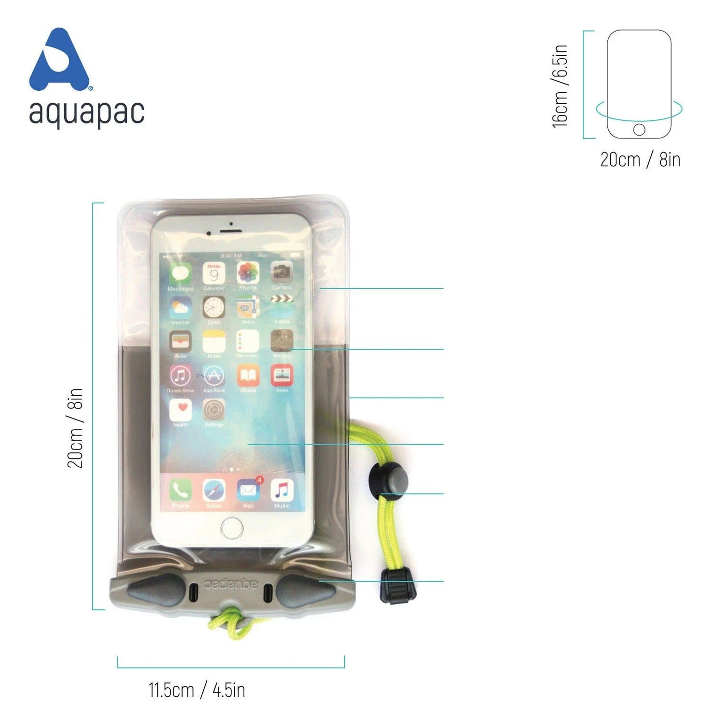 Waterproof phone case Plus BestCoast Outfitters