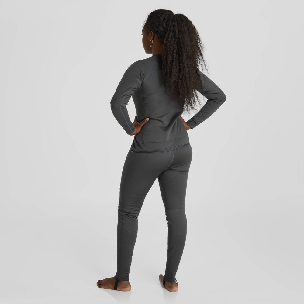 NRS Women’s Expedition Weight Union Suit Graphite Canada