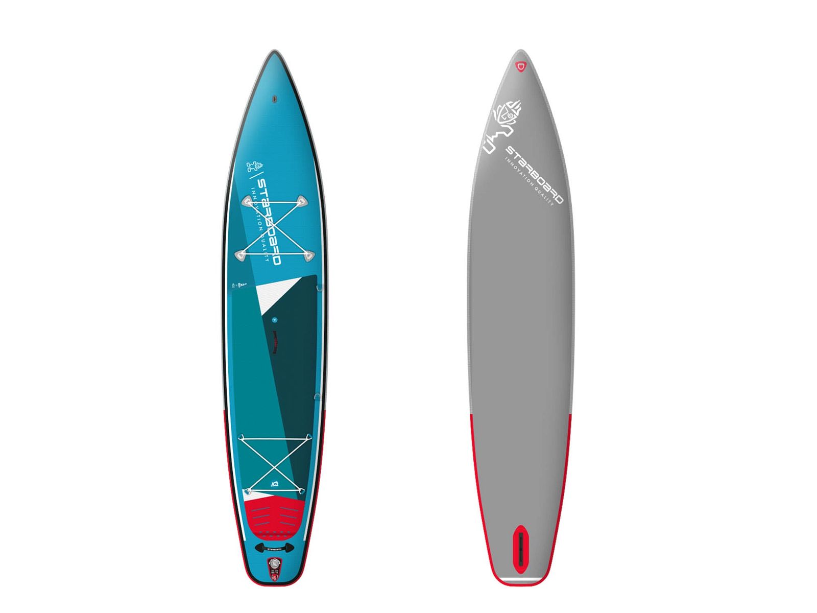   12’6″ x 30″ Touring M Single Chamber Inflatable SUP Board  BestCoast Outfitters 