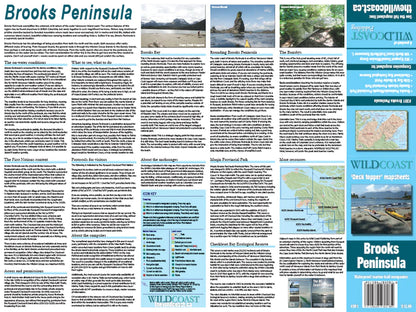 201 Brooks Peninsula Kayaking and Boating Map