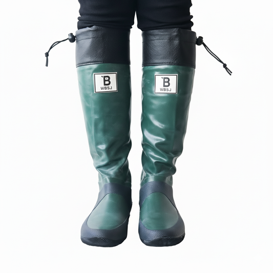 WBSJ Rain Boots Green