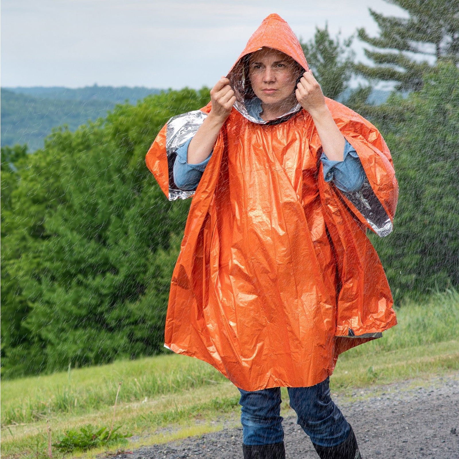   Heat Reflective Poncho  BestCoast Outfitters 