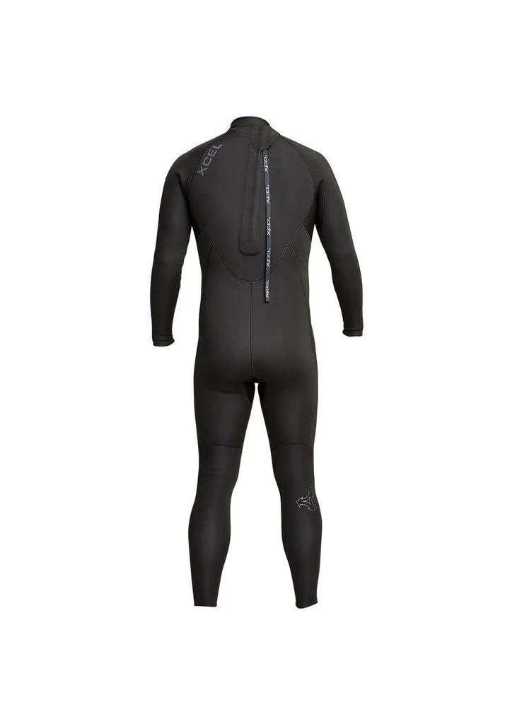 Men's Axis Back Zip 5/4mm Fullsuit - Xcel Wetsuit (Ocena)