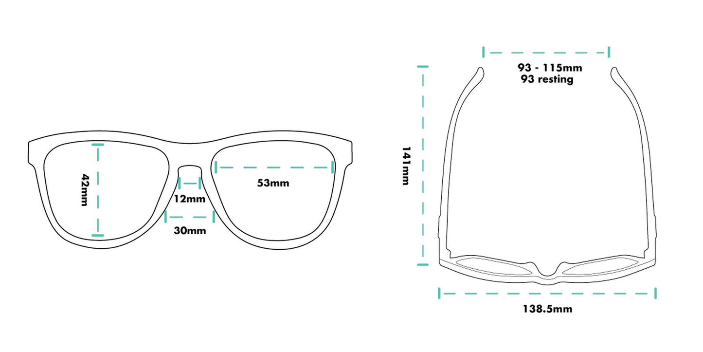   OG Silverback Squat Mobility Sunglasses  BestCoast Outfitters 