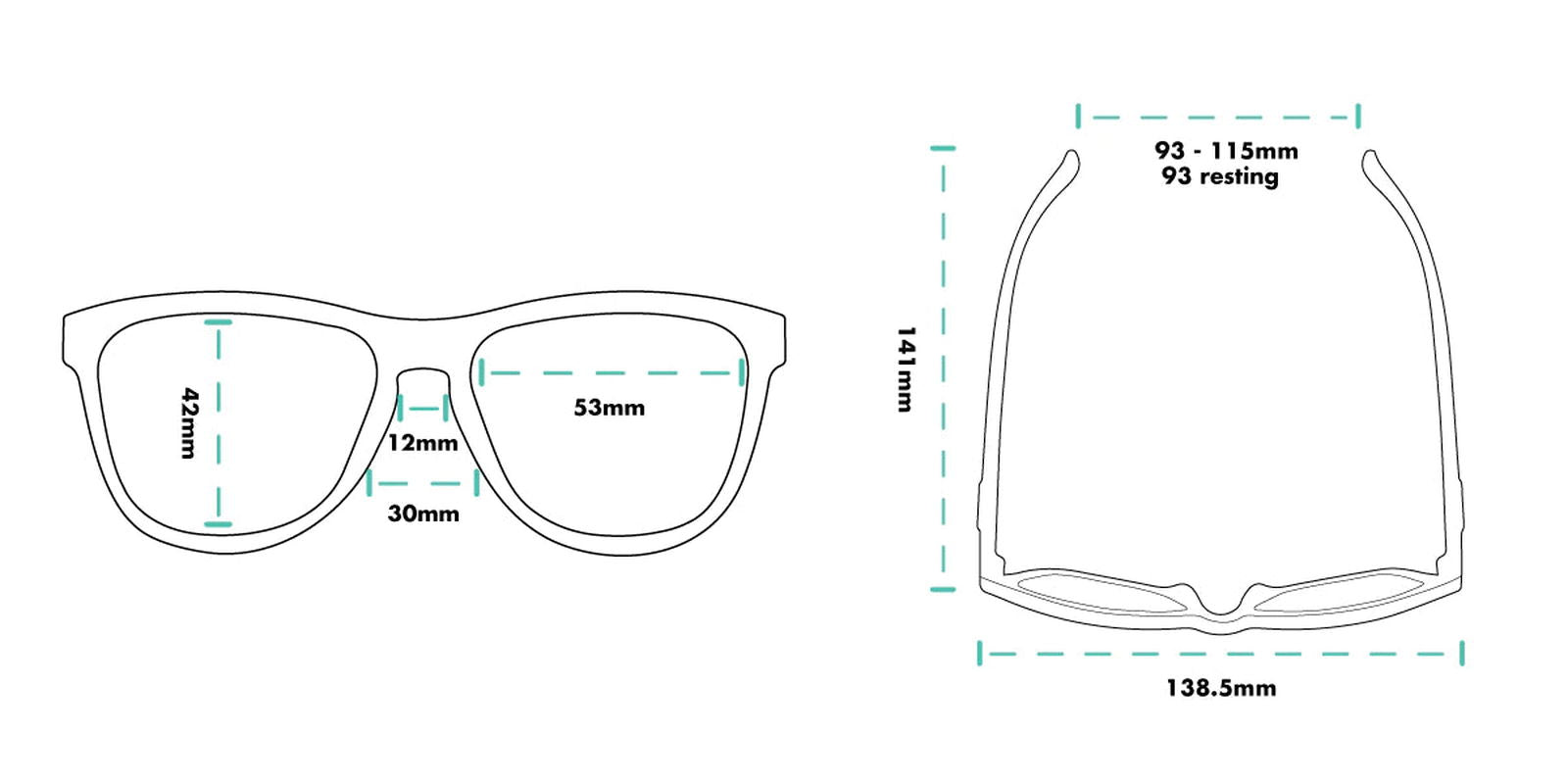   OG Silverback Squat Mobility Sunglasses  BestCoast Outfitters 