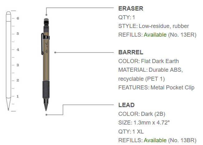 Mechanical Clicker Pencil NO. FDE13