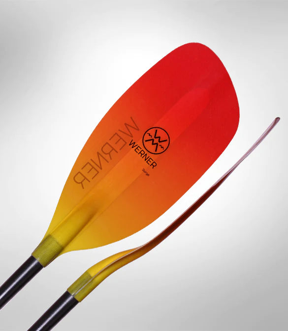 Werner White Water paddle offset blades
