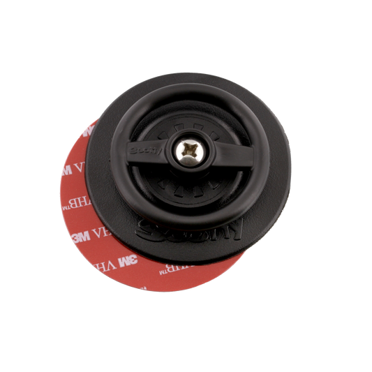 443 Flexible D-Ring with Stick-On Accessory Mount (3")