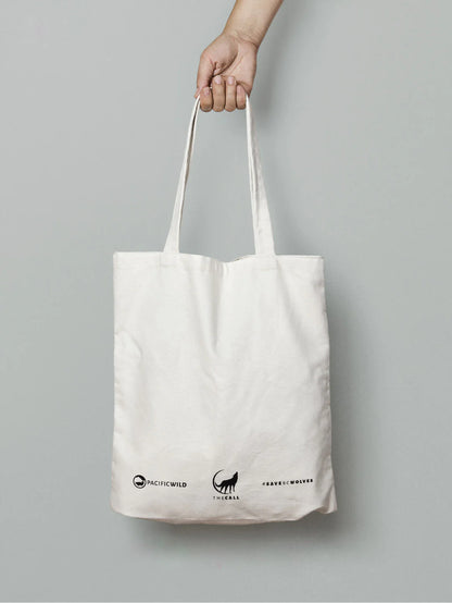 Organic Cotton #SaveBCWolves Tote