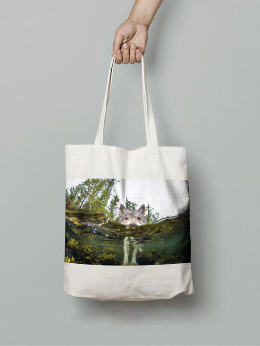 Organic Cotton #SaveBCWolves Tote