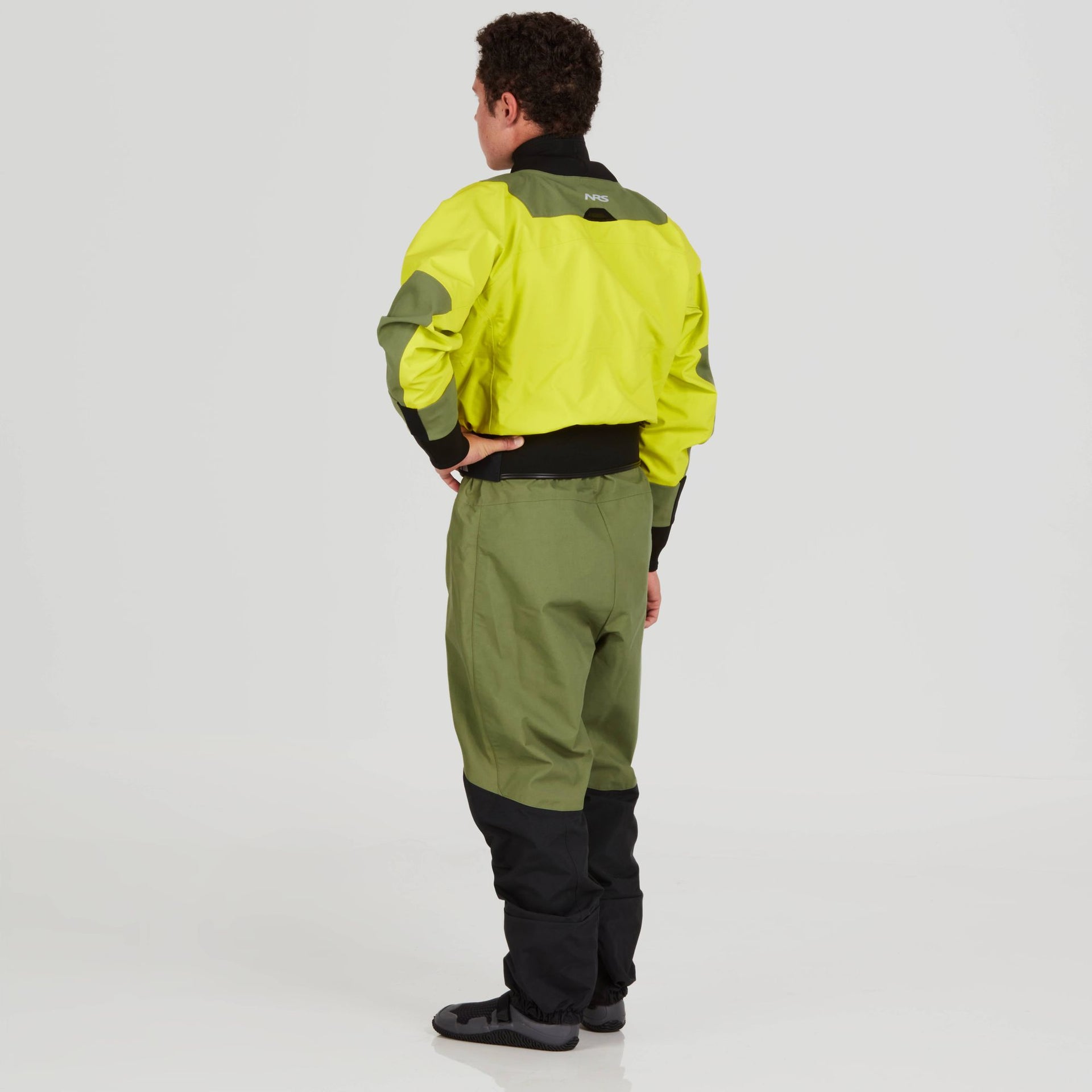 Men's Axiom GORE-TEX Pro - NRS Dry Suit (Chartreuse)