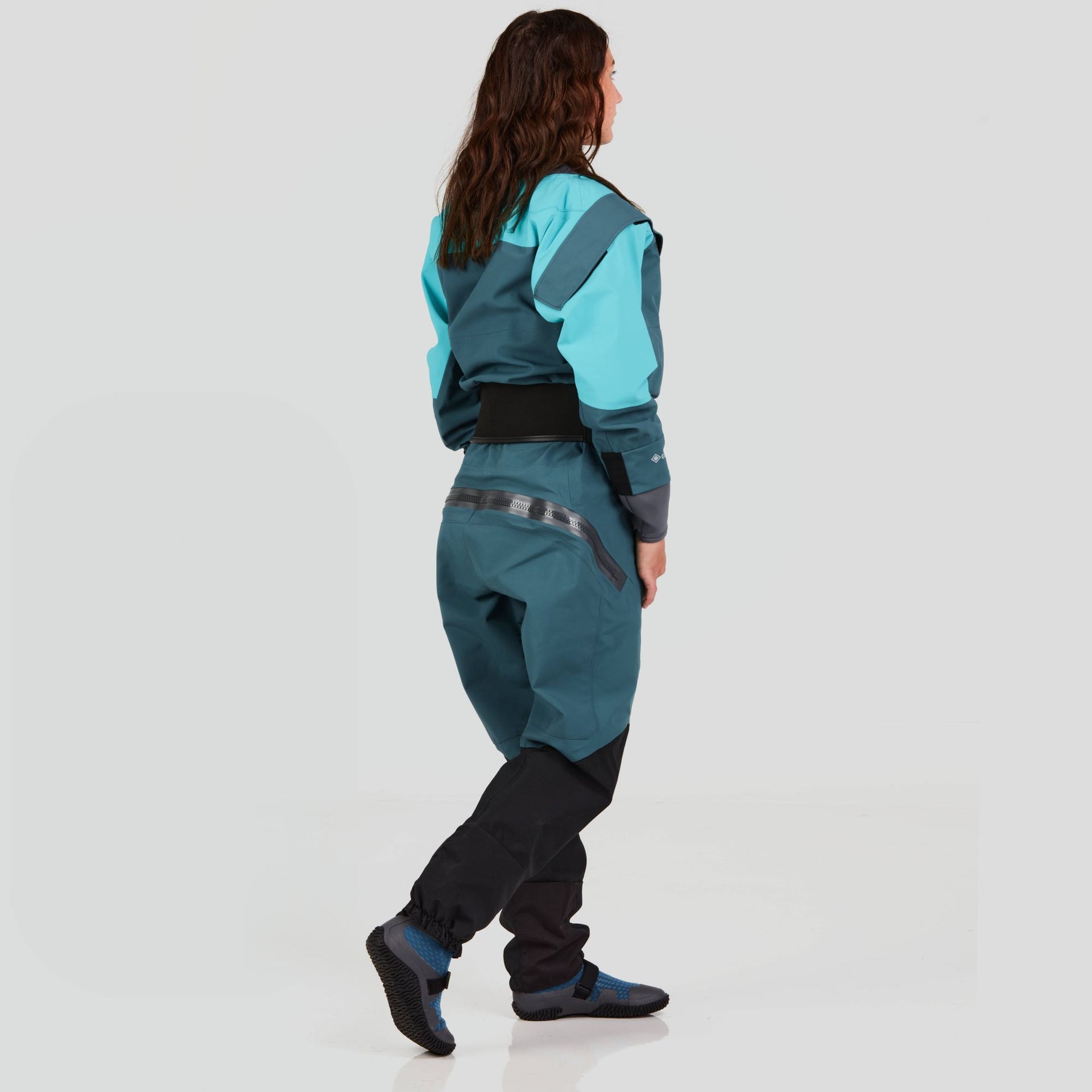Women's Axiom GORE-TEX Pro Dry Suit Mediterranea/Aqua