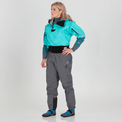 Women's Navigator GORE-TEX Pro Semi-Dry Suit Aqua