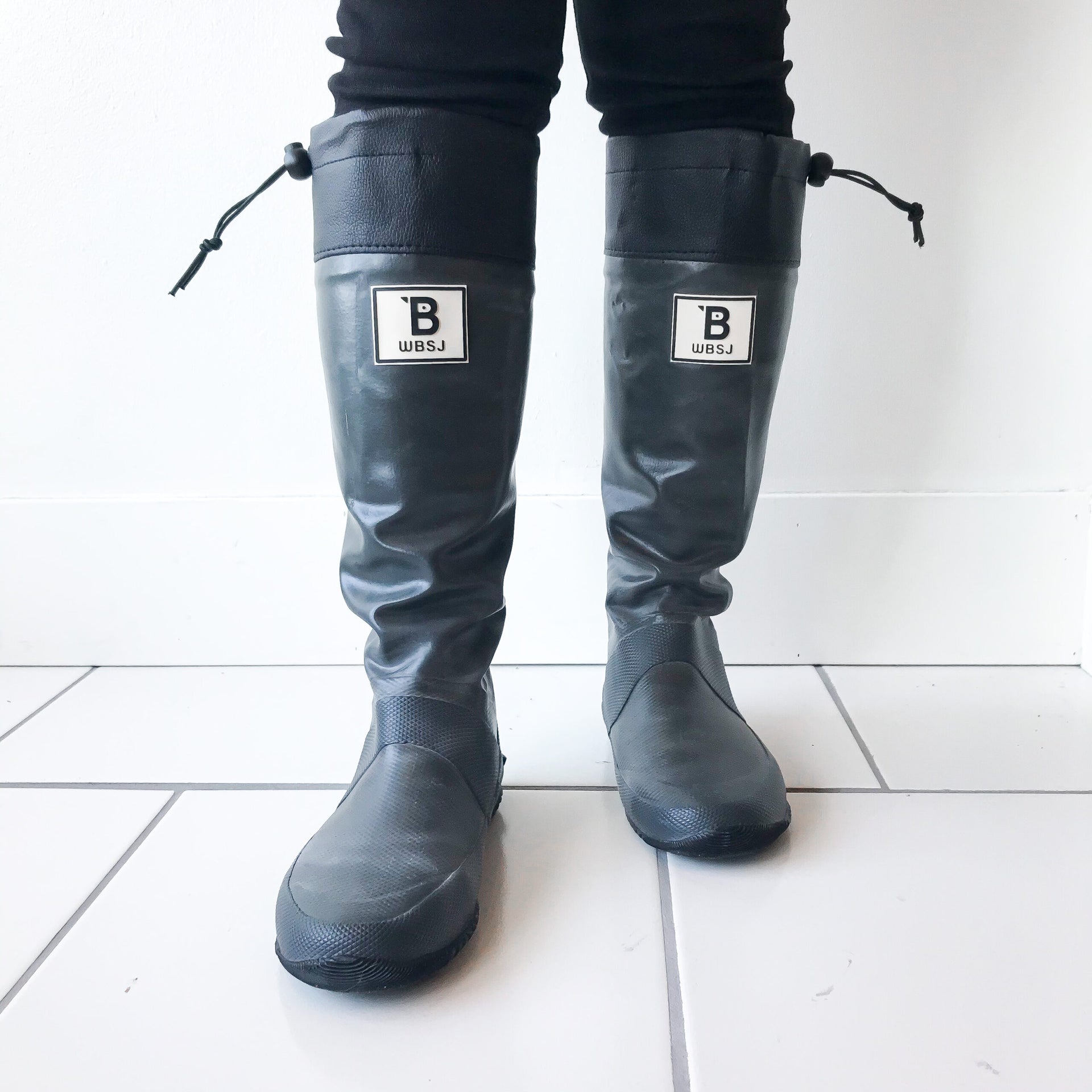 WBSJ Rain Boots Grey