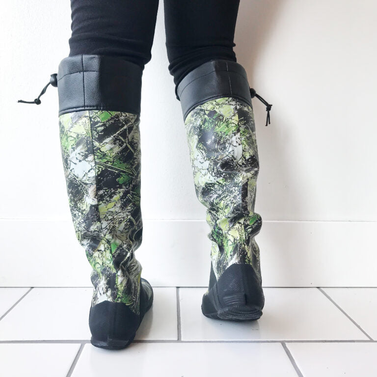 WBSJ Rain Boots Camoflage