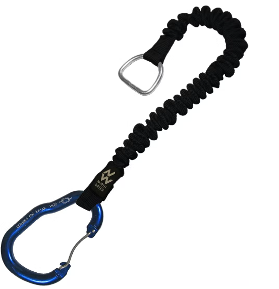 Pig Tail with Paddle Carabiner