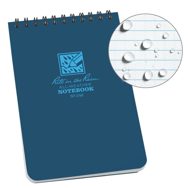 Top Spiral Notebook Blue No. 246