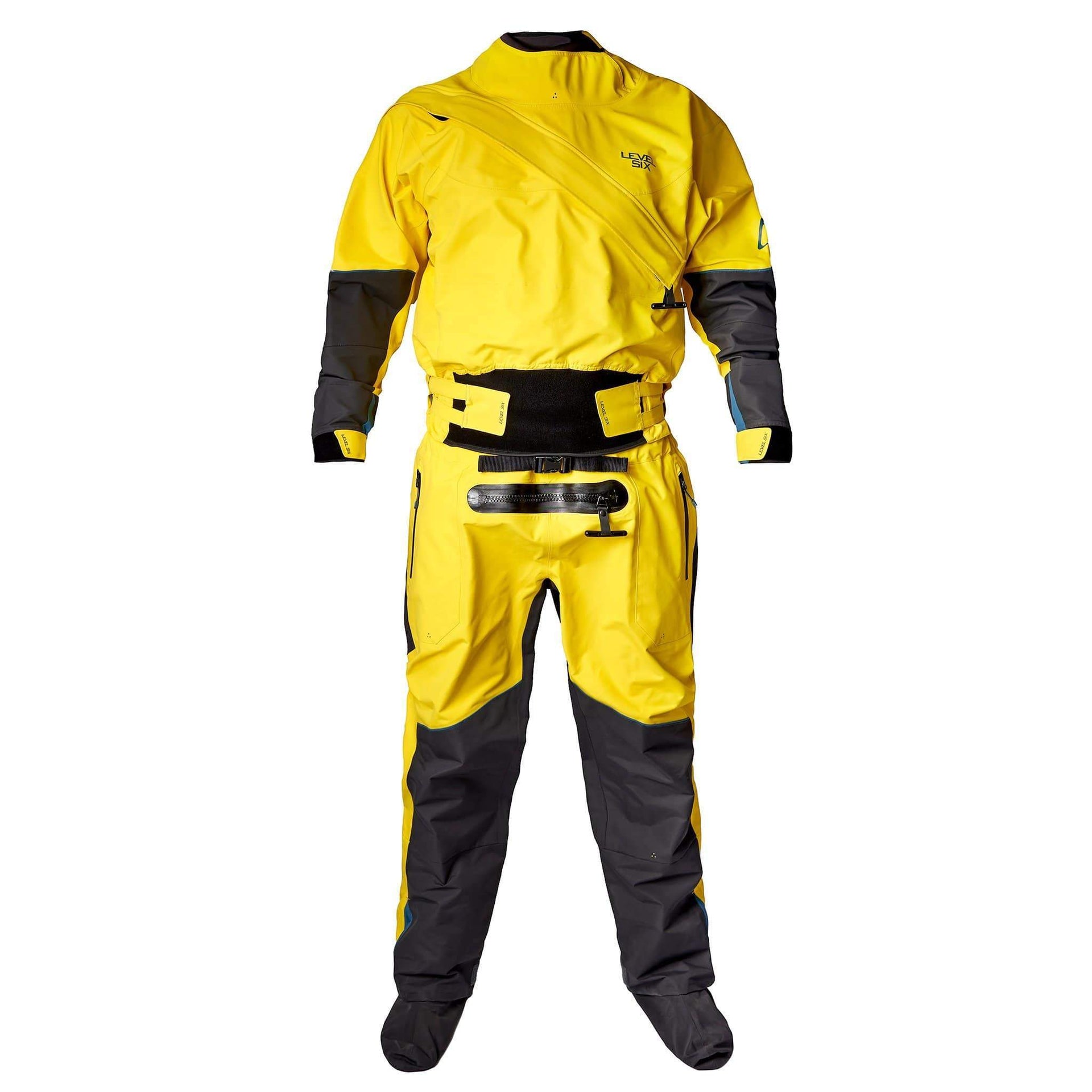 Odin Dry Suit Drysuits XS / BRIGHT YELLOW Level Six